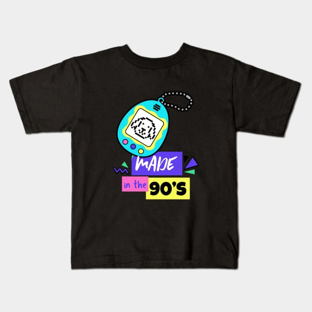 Made in the 90's - 90's Gift Kids T-Shirt by WizardingWorld